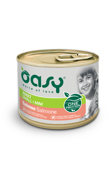 Oasy - One Protein Adult Small/Mini Salmone 200 g