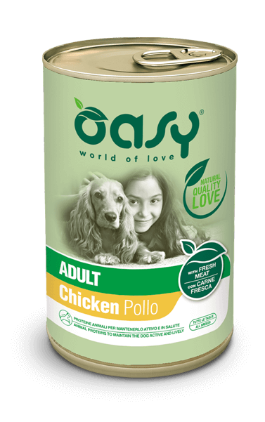 Oasy - Lifestage Patè Adult Pollo 400 g