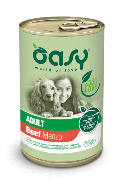 Oasy - Lifestage Patè Adult Manzo 400 g