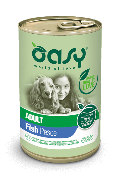 Oasy - Lifestage Patè Adult Pesce 400 g