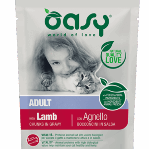 Oasy - Bocconcini in Salsa Adult con Agnello 85 g