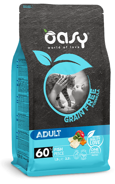 Oasy - Gatto Grain Free Adult Pesce
