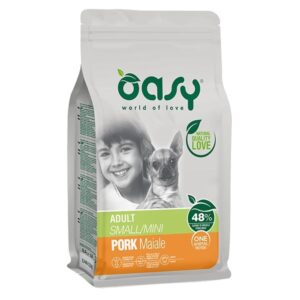 Oasy - One Animal Protein Adult Small & Mini con Maiale 2,5 Kg
