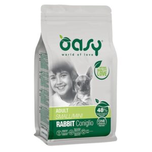 Oasy - One Animal Protein Adult Small & Mini con Coniglio 2,5 Kg