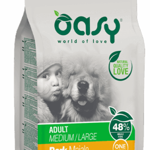 Oasy - One Animal Protein Adult Medium & Large con Maiale