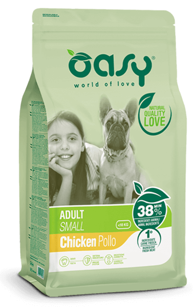 Oasy - Lifestage Adult Small con Pollo 3 Kg