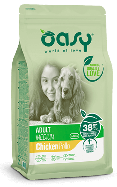 Oasy - Lifestage Adult Medium con Pollo