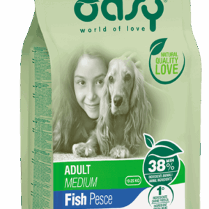 Oasy - Lifestage Adult Medium con Pesce