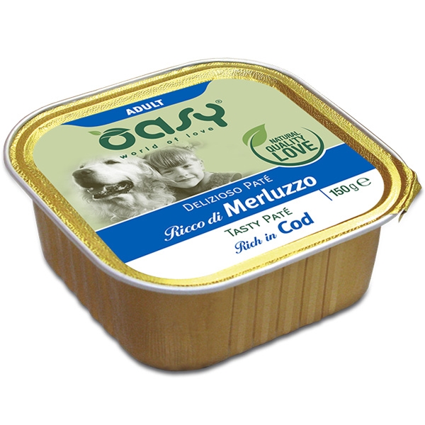 Oasy - Delizioso Paté Ricco di Merluzzo 150 g