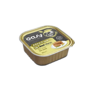 Oasy - Cat Adult Grain Free Paté Manzo e Carote 85 g
