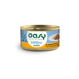 Oasy - Cat Adult Caprice Dadini in Salsa Con Pollo 85 g