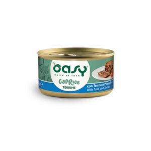 Oasy - Caprice Terrine Cat Adult Con Tonno e Pomodoro 85 g