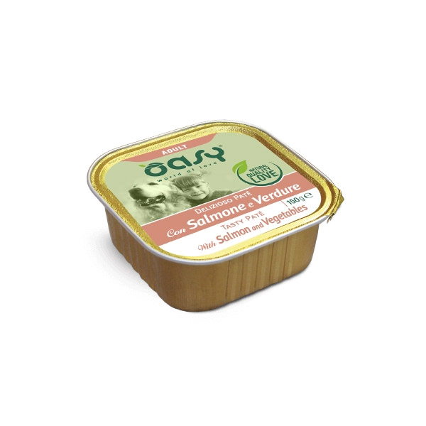 Oasy - Delizioso Patè Salmone con Verdure 150 g