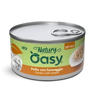 Oasy - Cat Adult Natury Pollo Con Formaggio Soft Jelly 85 g