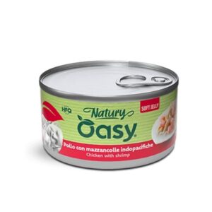 Oasy - Cat Adult Natury Pollo Con Mazzancolle Soft Jelly 85 g