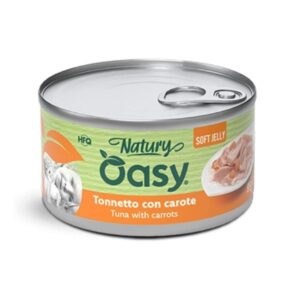 Oasy - Cat Adult Natury Tonnetto Con Carote Soft Jelly 85 g