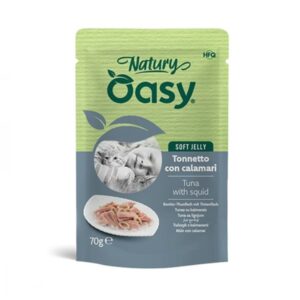 Oasy - Cat Natury Tonnetto Con Calamari Soft Jelly 70 g