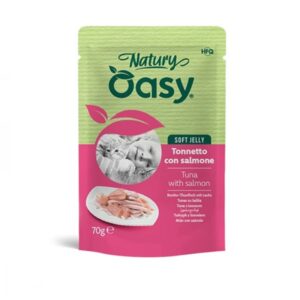 Oasy - Cat Natury Tonnetto Con Salmone Soft Jelly 70 g