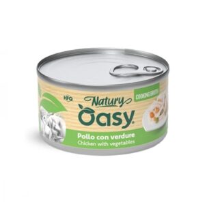Oasy - Cat Natury Cooking Broth Pollo Con Verdure 85 g