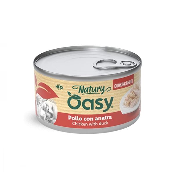 Oasy - Cat Natury Cooking Broth Pollo Con Anatra 85 g