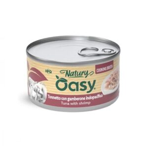Oasy - Cat Natury Cooking Broth Tonnetto Con Gamberone 85 g