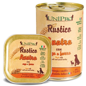 Unipro - Rustico Anatra con Orzo e Farro