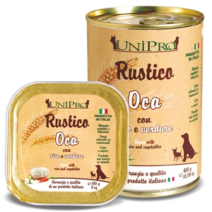 Unipro - Rustico Oca con Riso e Verdure