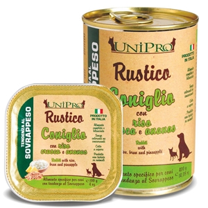 Unipro - Rustico Coniglio con Riso, Crusca e Ananas