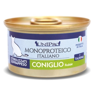 Unipro - Unicamente Coniglio Sterilizzati o Sovrappeso 85 g