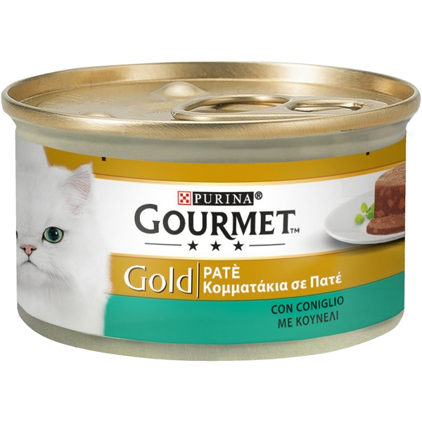 Gourmet Gold - Patè - con Coniglio 85 g