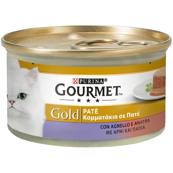 Gourmet Gold - Paté - con Anatra e Agnello 85 g