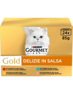 Gourmet Gold - Mix Delizie in Salsa - Multipack 24 x 85 g