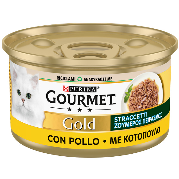 Gourmet Gold - Straccetti - con Pollo 85 g