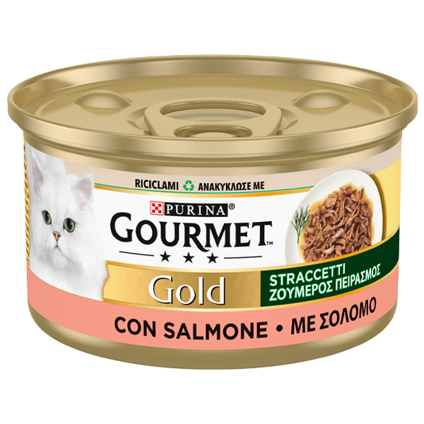 Gourmet Gold - Straccetti - con Salmone 85 g