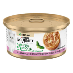 Gourmat Nature's Creations Tonnetto Naturale con Pesce Bianco 70 g