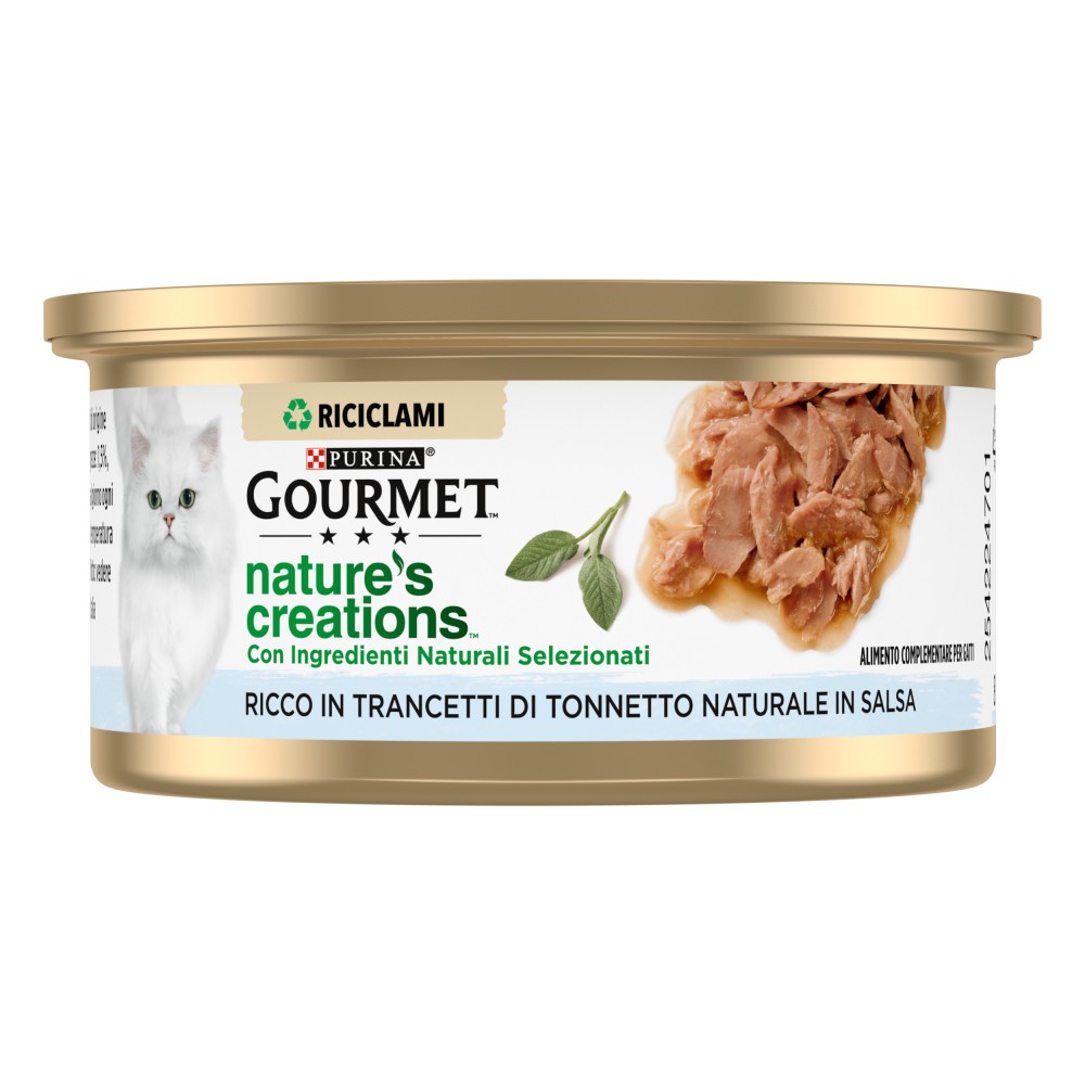 Gourmet Nature's Creations Tonnetto al Naturale in Salsa 70 g