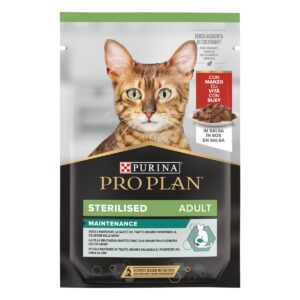 Purina-Pro Plan Adult Sterilised Manzo in Salsa 85 g