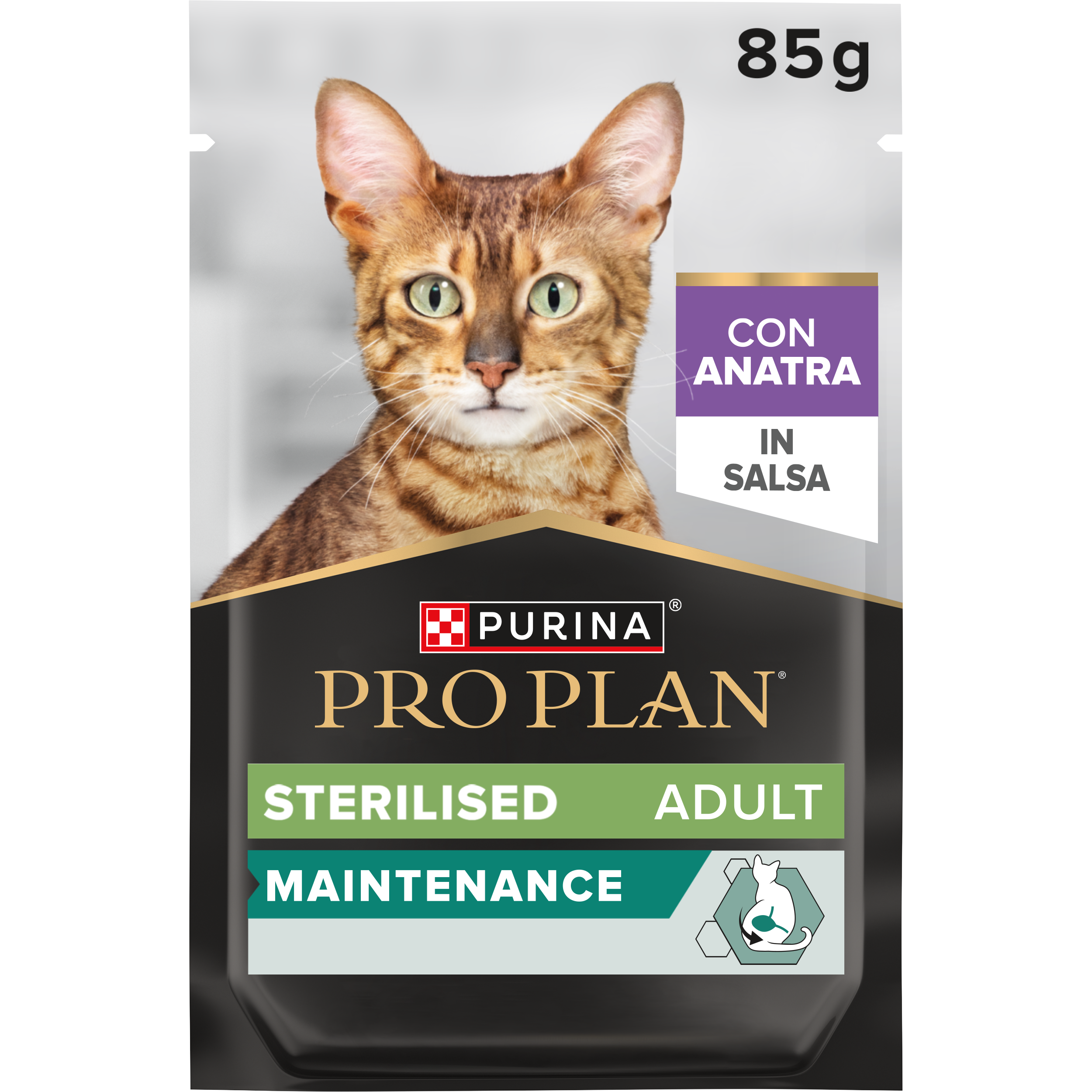 Purina-Pro Plan Sterilised Adult Anatra in Salsa 85 g