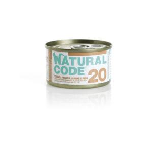 Natural Code - Gatto 20 Tonno Fagioli Alghe e Riso 85 g