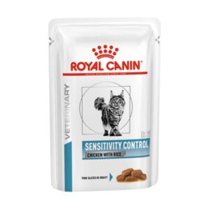 Royal Canin - Veterinary Diet Cat Sensitivity Control con Pollo e Riso 85 g