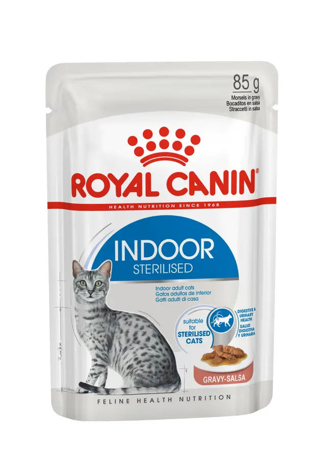 Royal Canin - Indoor Sterilized Straccetti in Salsa 85 g