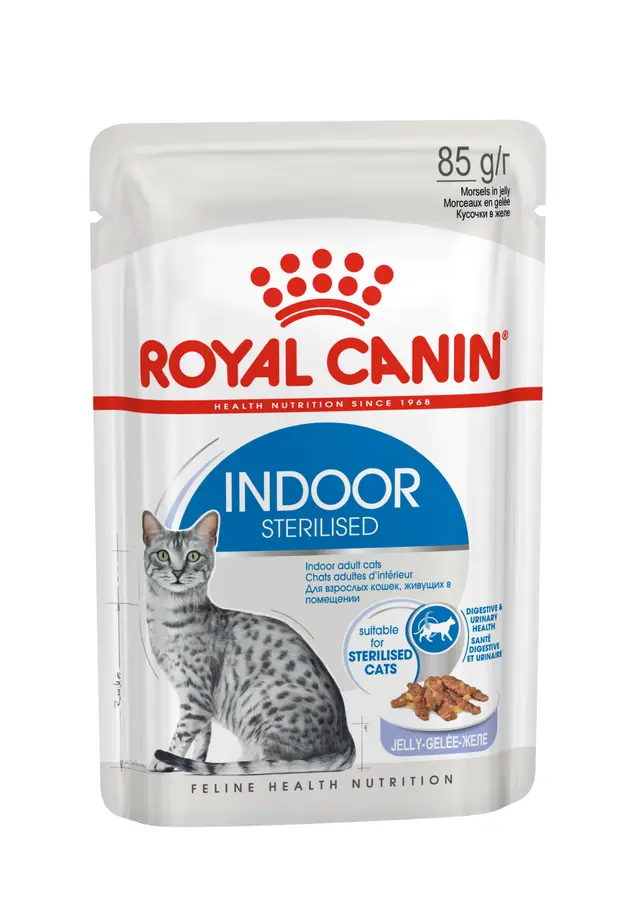 Royal Canin - Indoor Sterilized Straccetti in Gelatina 85 g