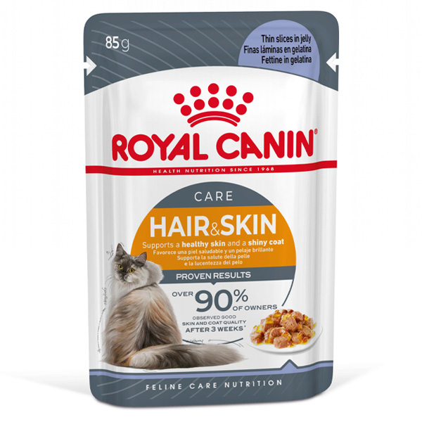 Royal Canin - Hair & Skin Care in Jelly 85 g