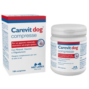 NBF Lanes - Carevit Dog 100 Compresse