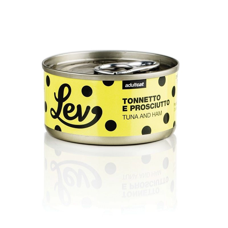 Lev Gatto Tonnetto e Prosciutto 70 g