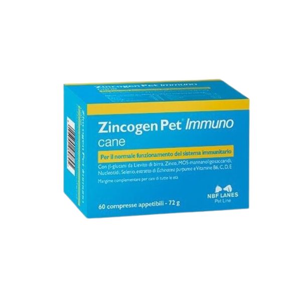 NBF Lanes - Zincogen Pet Immuno® Cane 60 Compresse