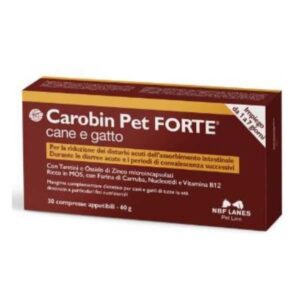 NBF Lanes - Carobin Pet Forte 60 g 30 Compresse