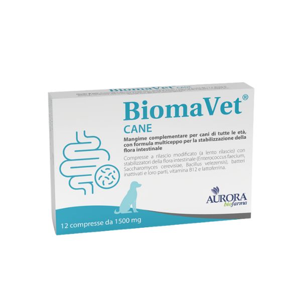Aurora Biofarma - Biomavet Cane 12 Compresse 1500 mg