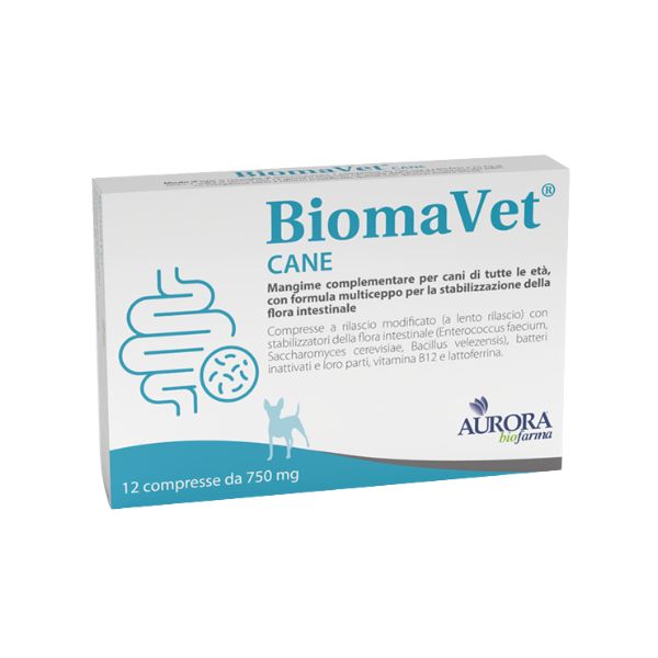 Aurora Biofarma - Biomavet Cane 12 Compresse 750 mg