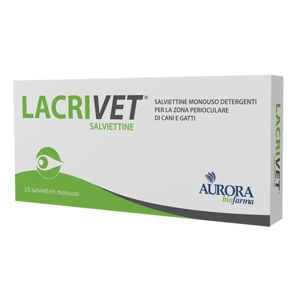 Aurora Biofarma - Lacrivet 15 Salviettine